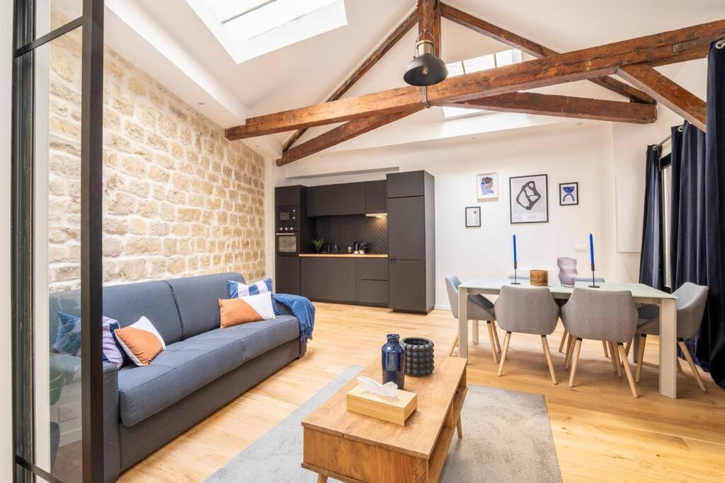 Gembnb Luxury Apartments - Residence Aqueduc Paris Luaran gambar